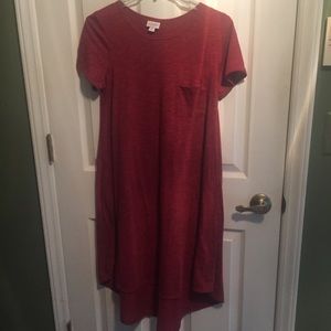 BNWOT XS Heathered red Lularoe Carly
