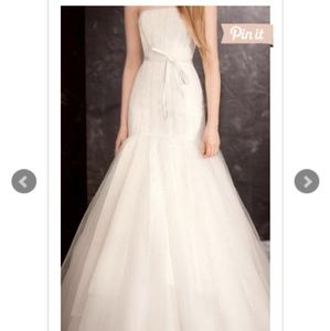 Vera Wang White VW351177 Sterling Dress