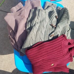 Men's L sweater bundle
