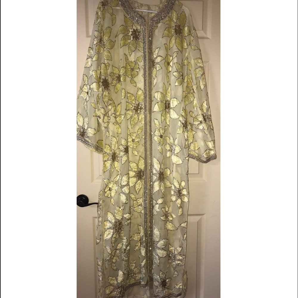 Bejeweled Moroccan Kaftan