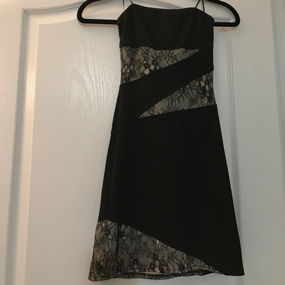 STRAPLESS LITTLE BLACK DRESS