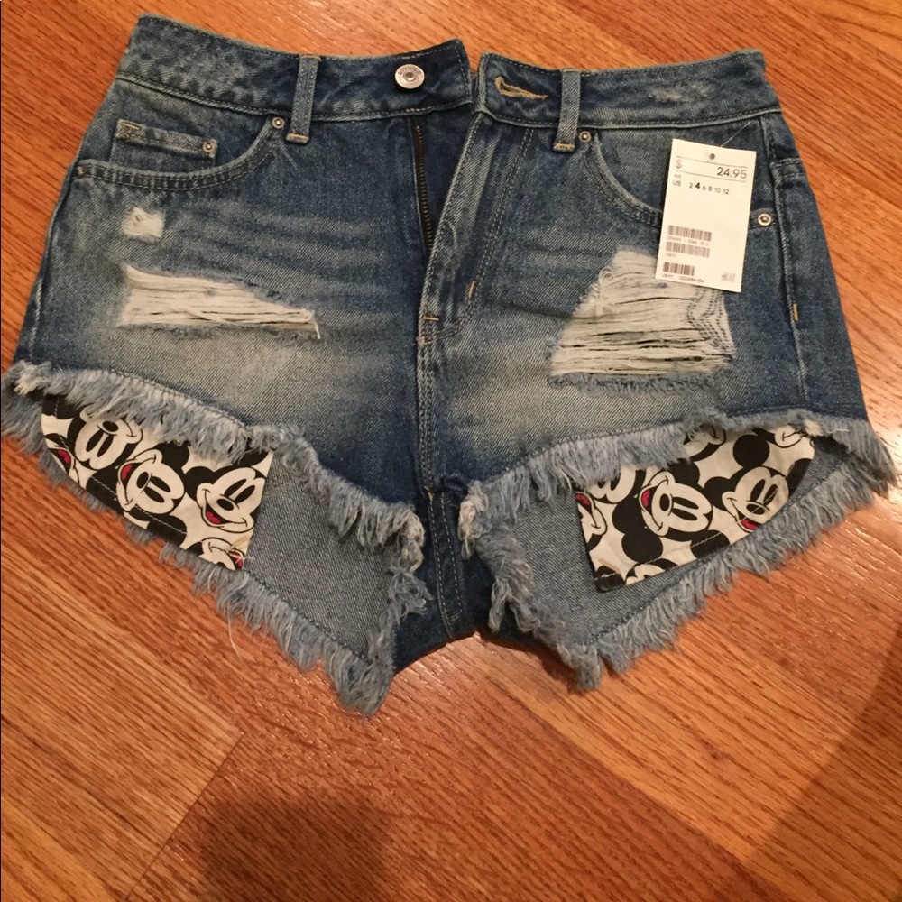 shorts from h&m