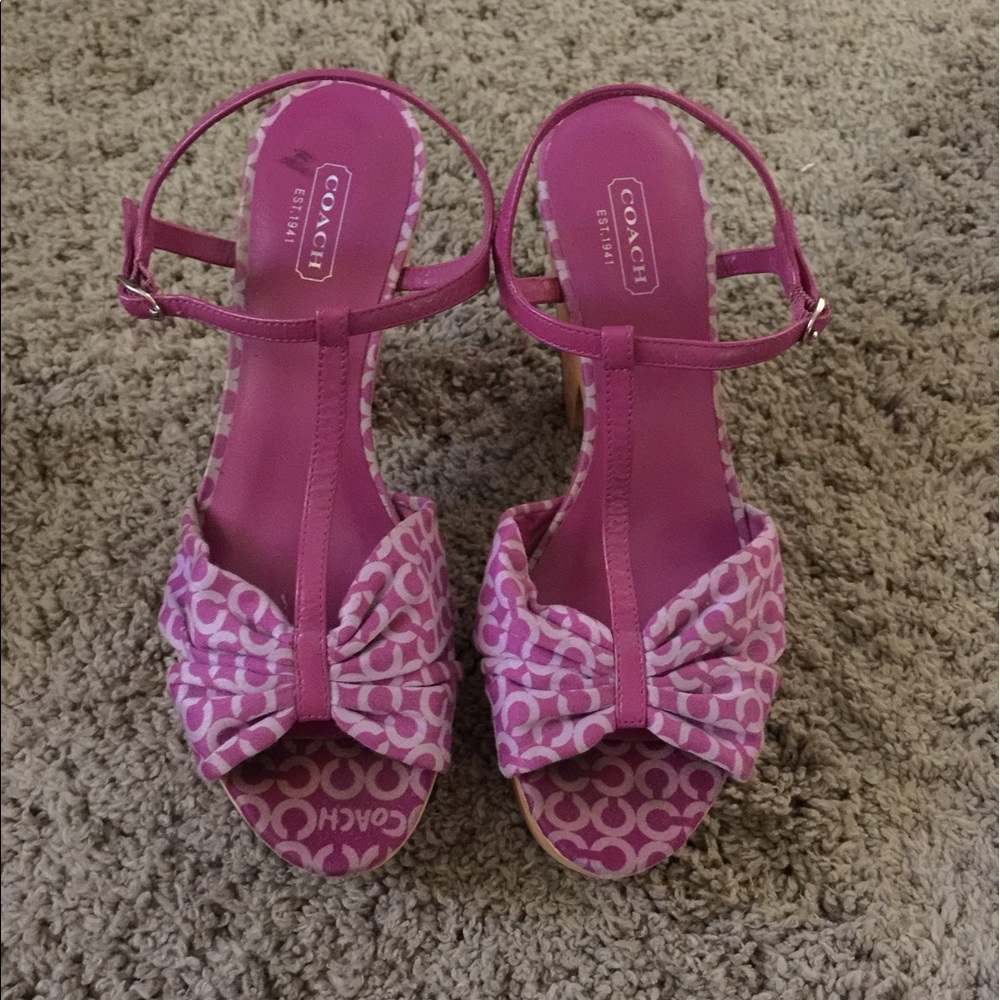 Coach heels