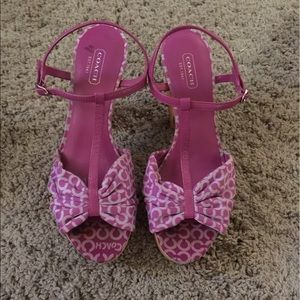 Coach heels