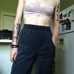 Elastic Waist Trousers