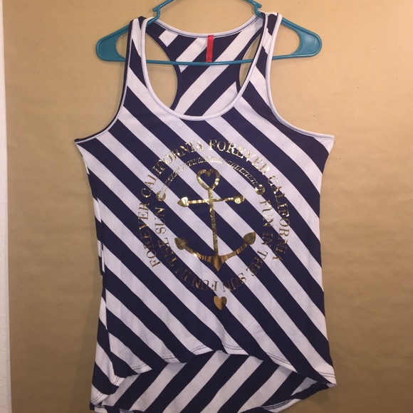 Come Sail Away Anchor Tank - Picture 2 of 5