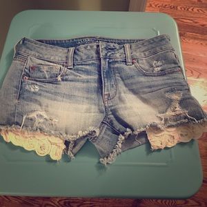 Jean shorts