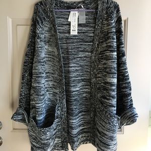 MinkPink Black/white cardigan