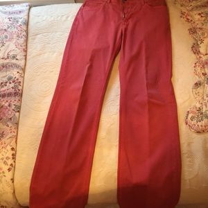Men's red pants