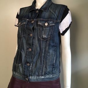 Rag and Bone Denim Vest