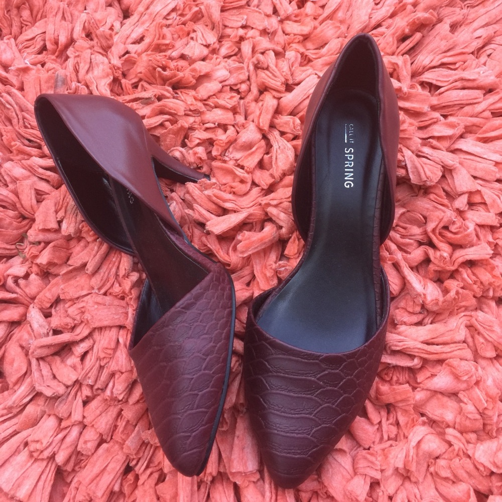 Call It Spring Faux-Leather Heels