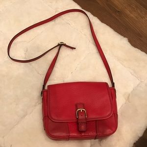 Gorgeous Red Coach Crossbody Bag *AUTHENTIC