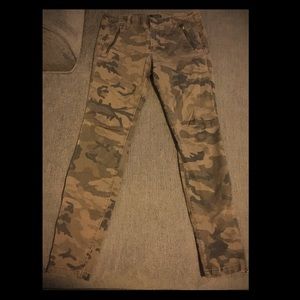 Zara Army Fatigue Trousers