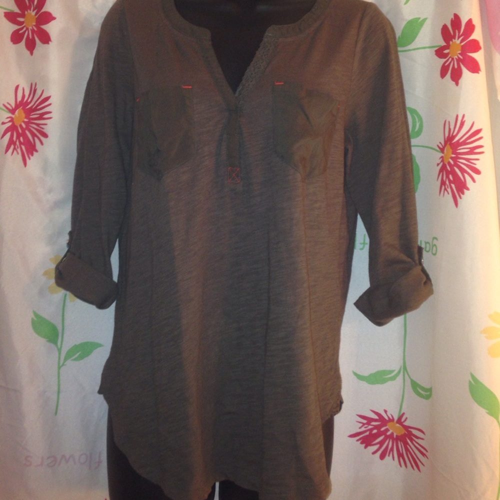 Super cute anthropologie tunic top.