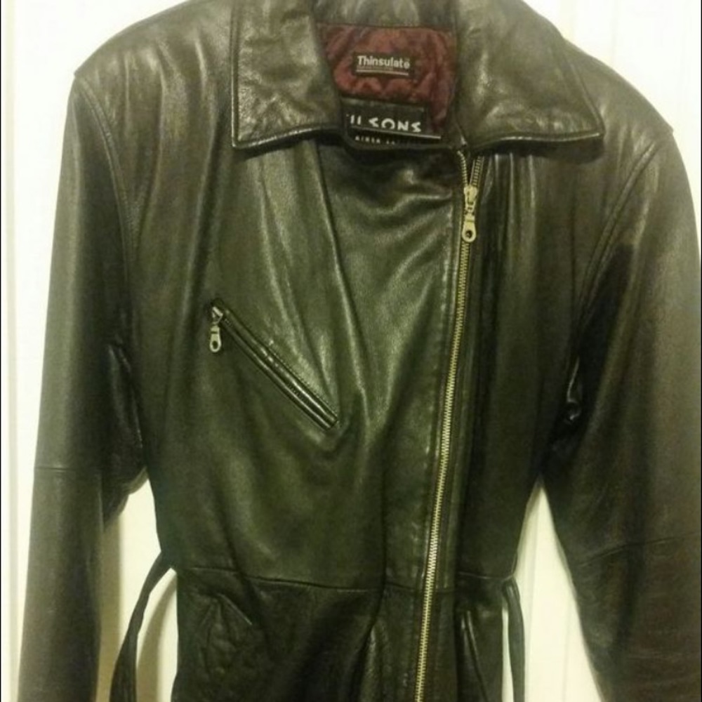 Leather jacket