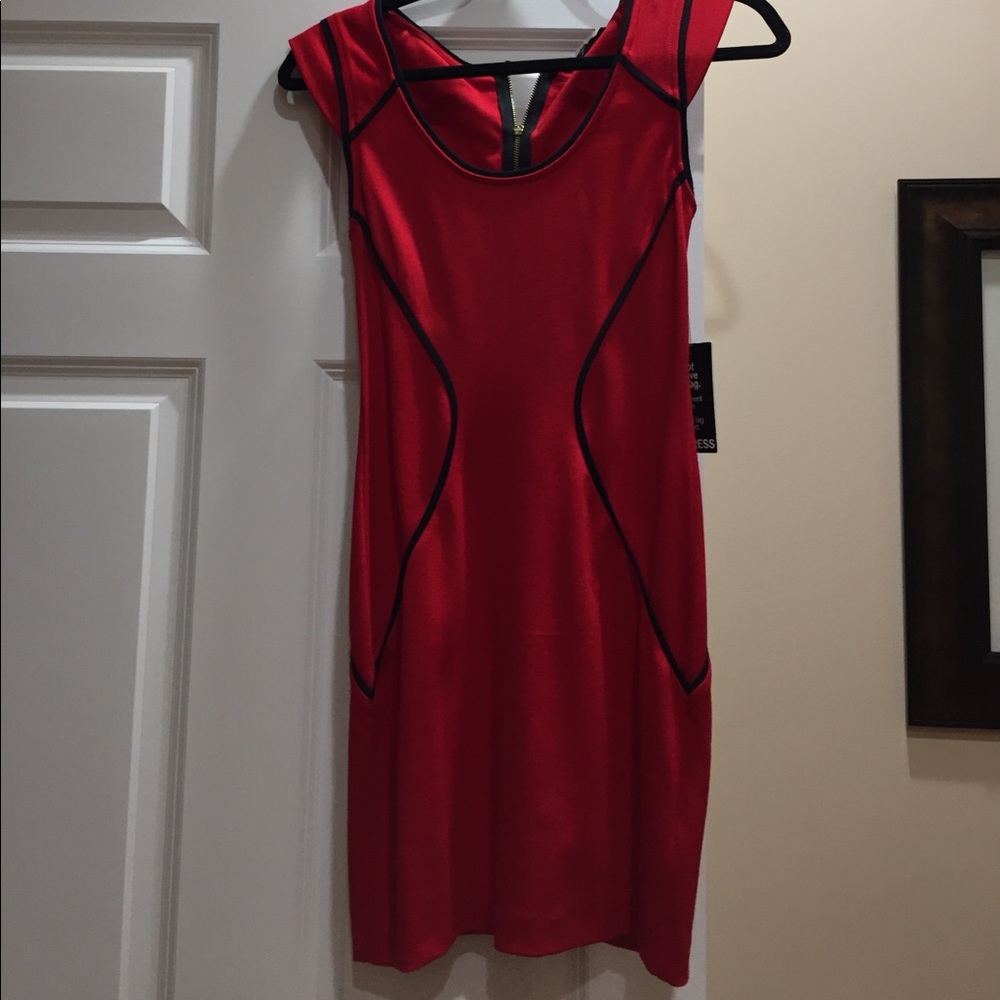 red dress from Express