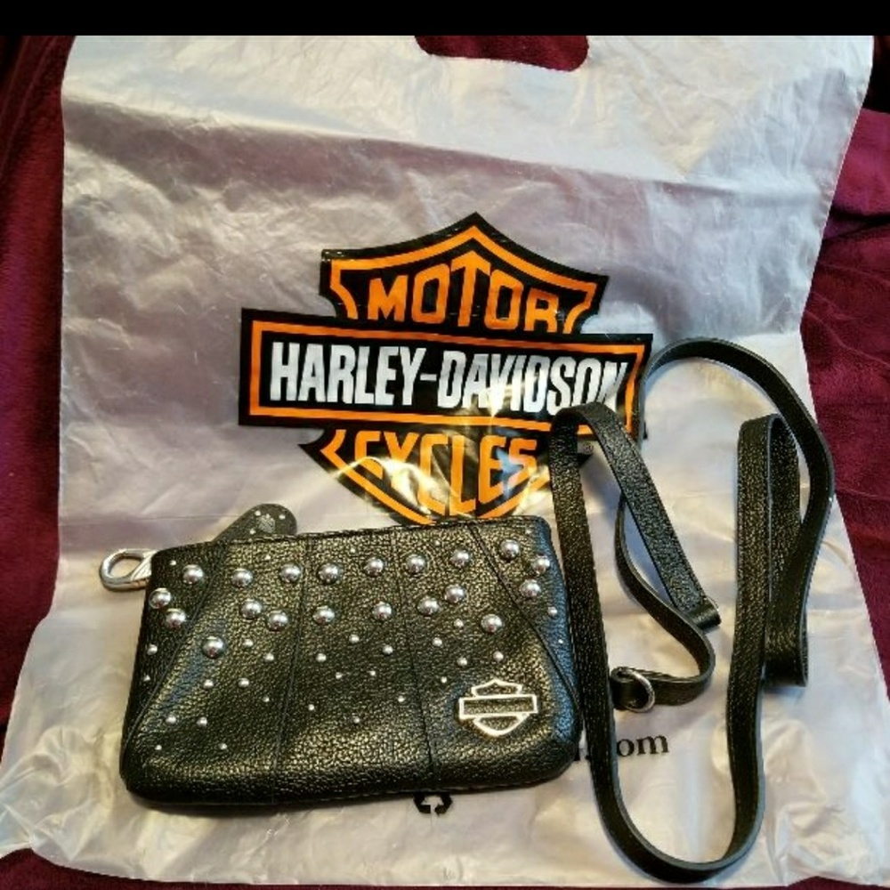 Harley Davidson woman's hip bag and purse combinat