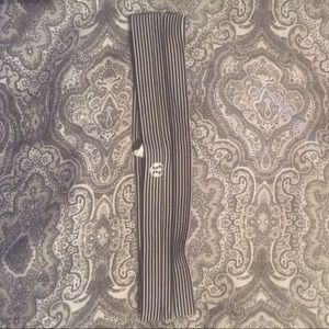 Striped lulu lemon headband barely worn