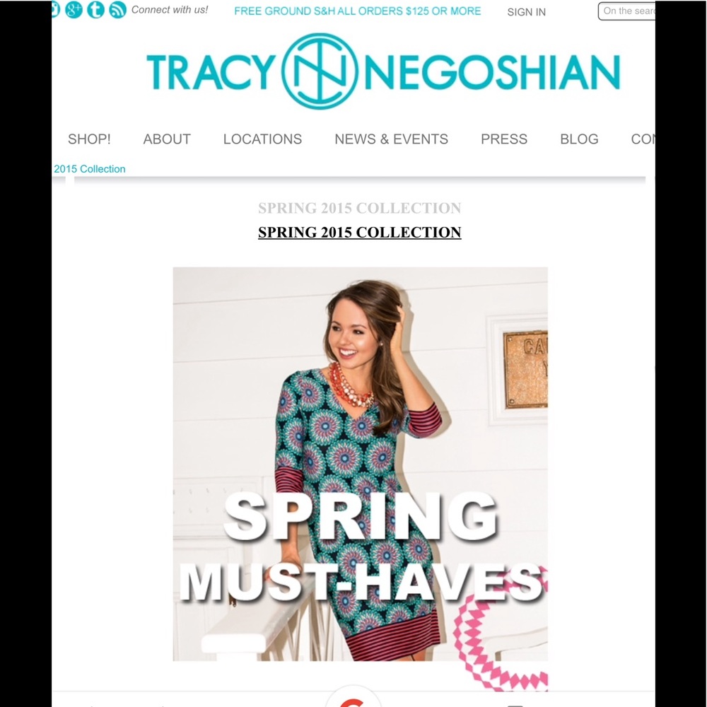 Tracy Negoshian Dress Printed Boho Style