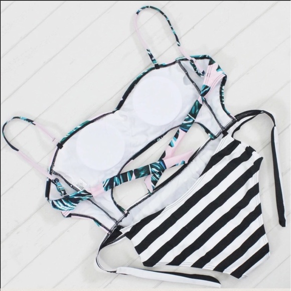 🎉HP🎉Tropical High Waist One Piece 1 SMALL LEFT - Picture 5 of 8