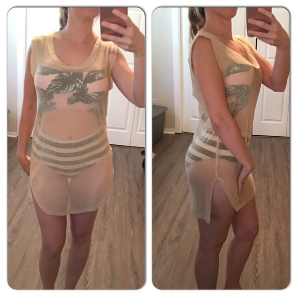 🎉HP🎉Tropical High Waist One Piece 1 SMALL LEFT - Picture 8 of 8