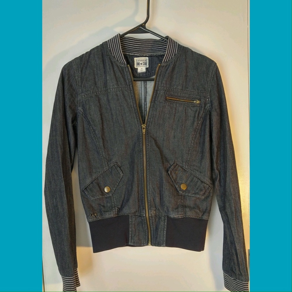 Converse | Varsity Denim Jean Jacket XS