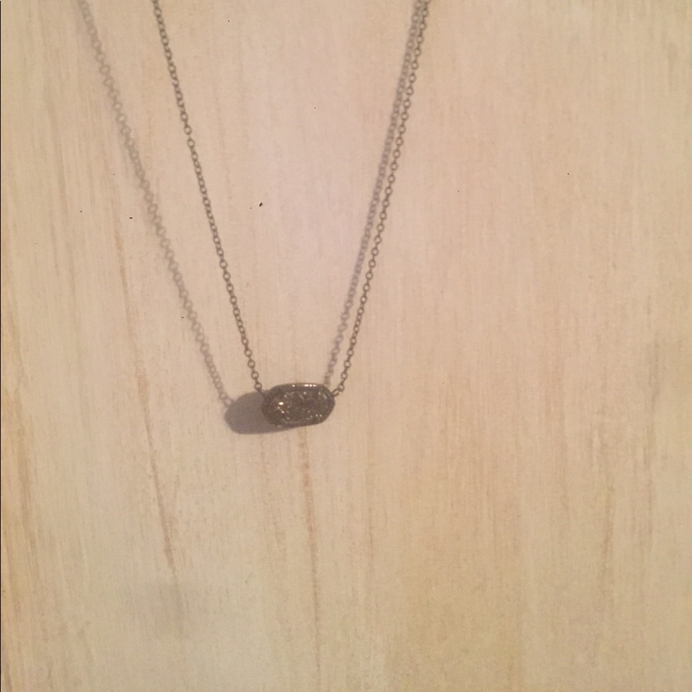 All black Kendra Scott limited edition necklace