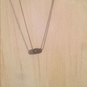 All black Kendra Scott limited edition necklace