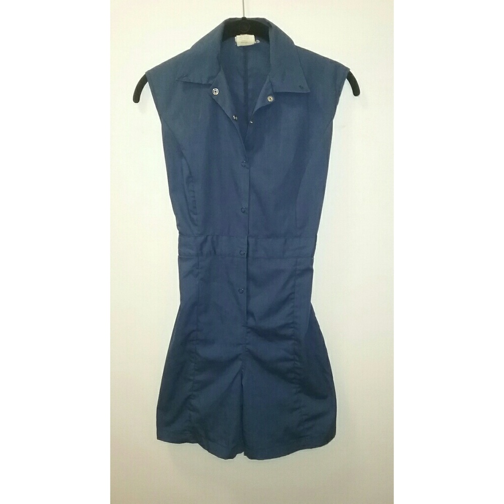 *20% off vintage sale!* Awesome navy blue jumpsuit