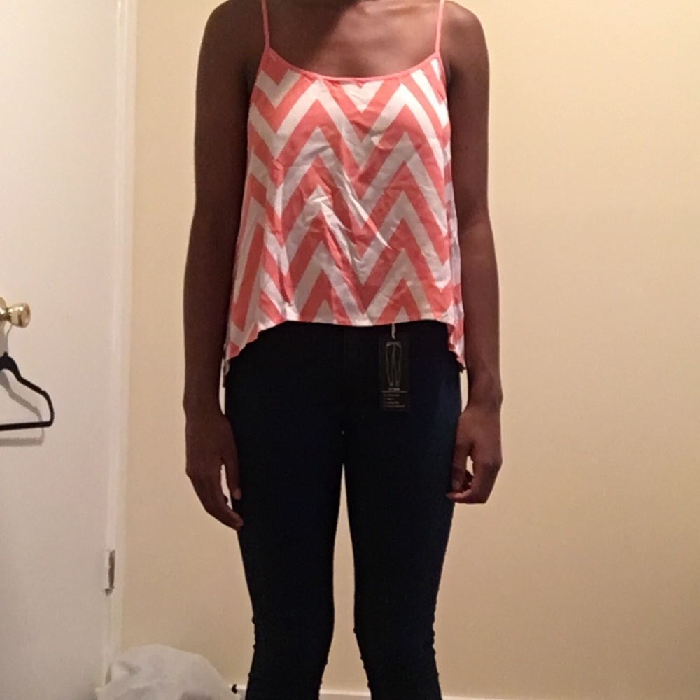 Chevron tank top