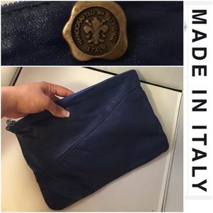 Made in Italy leather pouch