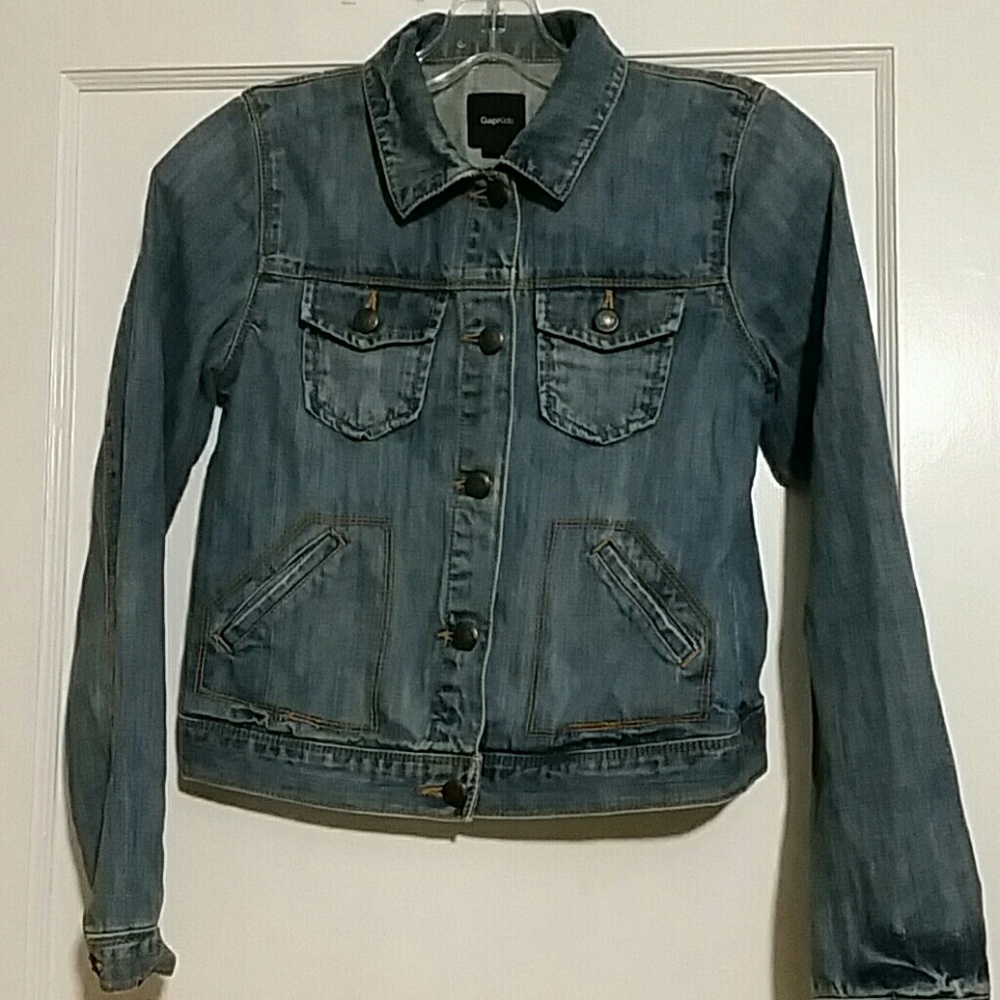 Girls Gap Kids jean jacket