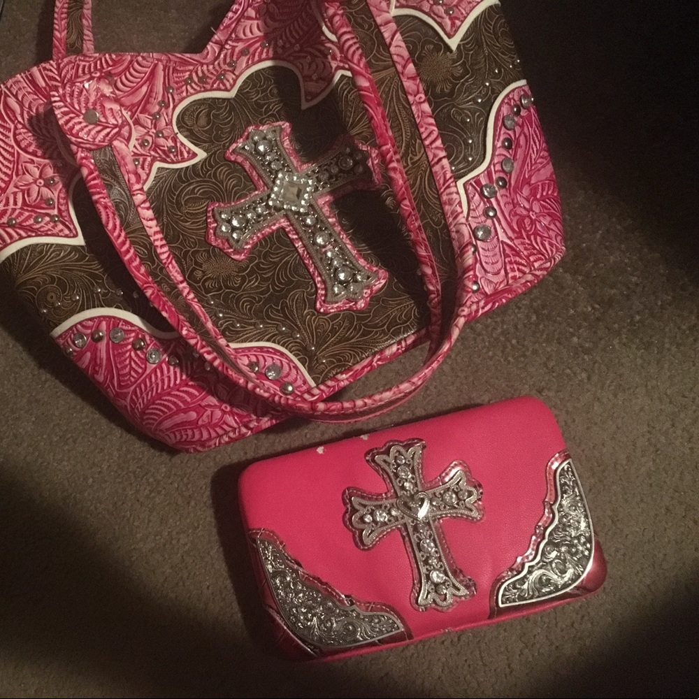 Western purse and wallet