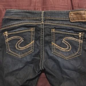 Silver jeans, size 27