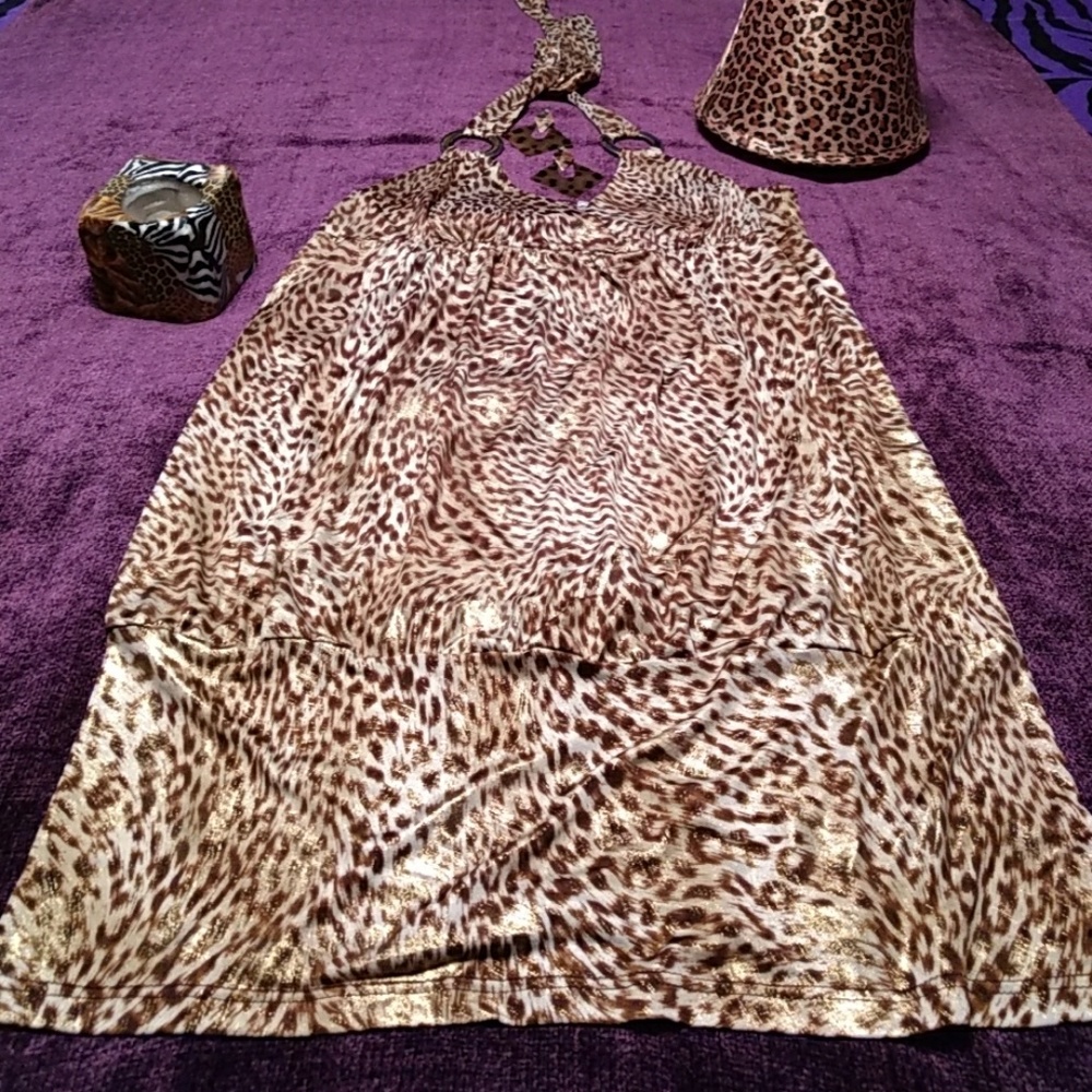 Leopard Print Halter