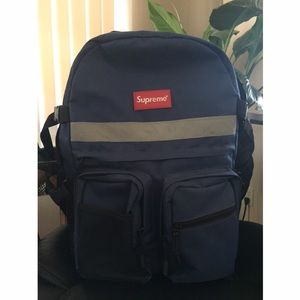 SUPREME REFLECTIVE STRIPE BACKPACK