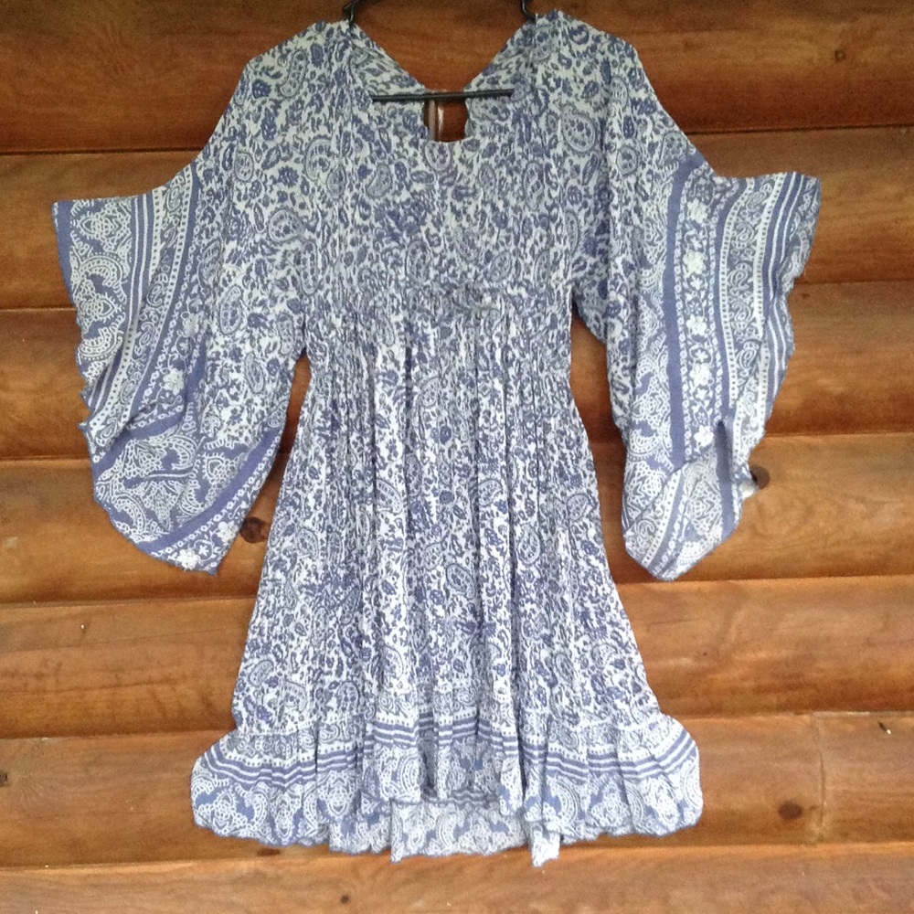 J Gee Boho Paisley Dress
