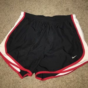 Size Medium Red, Black, and White Nike Dri-Fit