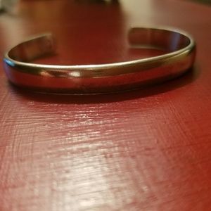 Sterling silver cuff bracelet