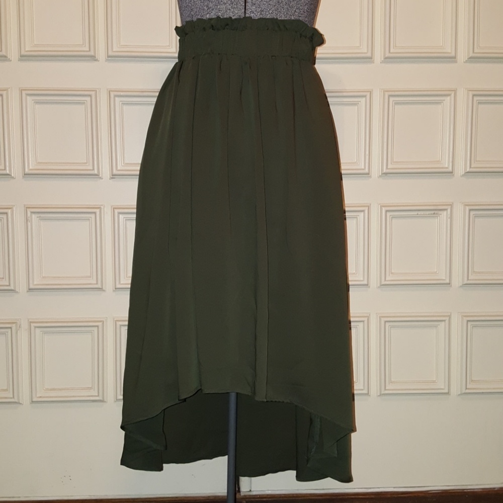 Olive Green Skirt