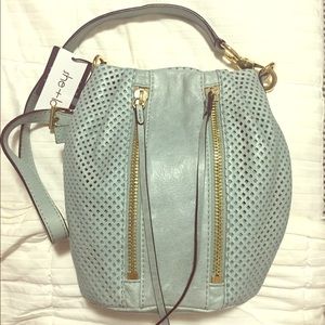 NWT She+Lo sea foam green shoulder bag
