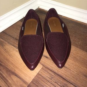 Burgundy Old Navy Flats