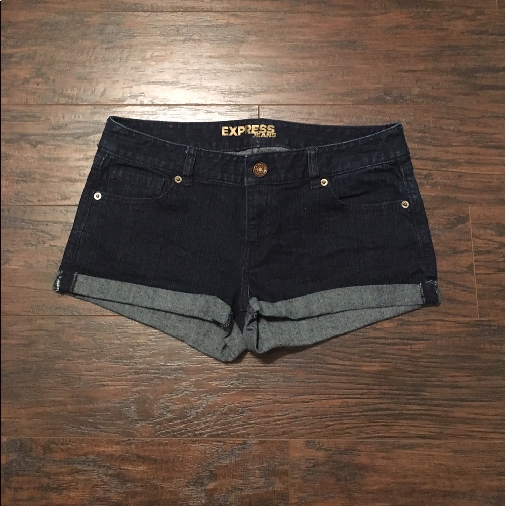 Express jean shorts