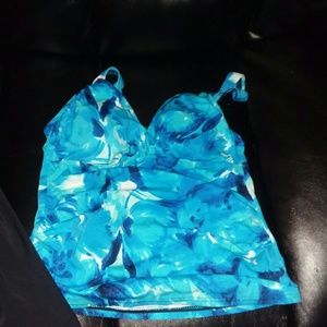 2 piece bathing suit skirt set