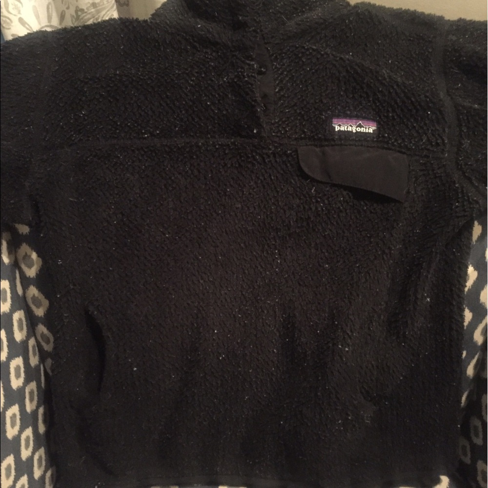 Women's Small Patagonia 4 button quarter pullover