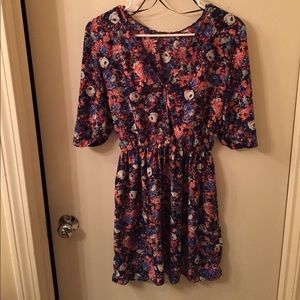 Zara floral dress