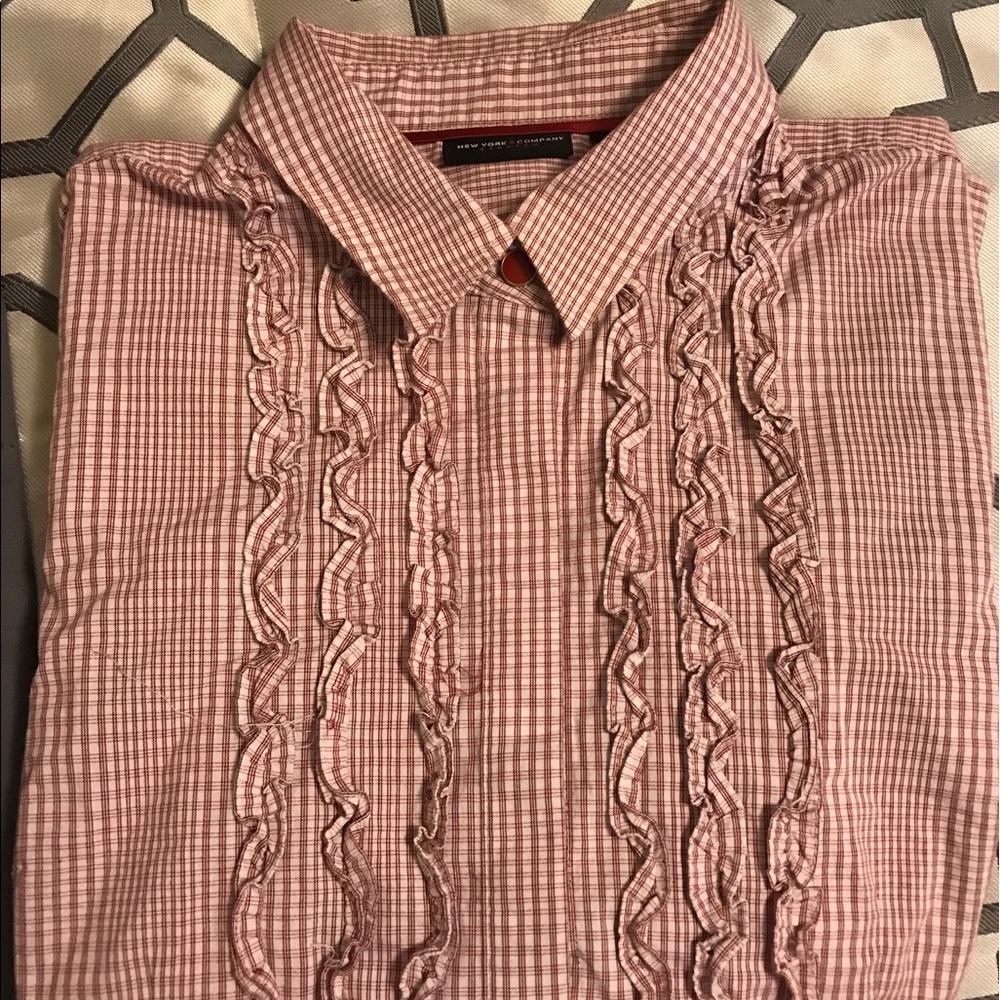 New York and Company Large Women's Button Up