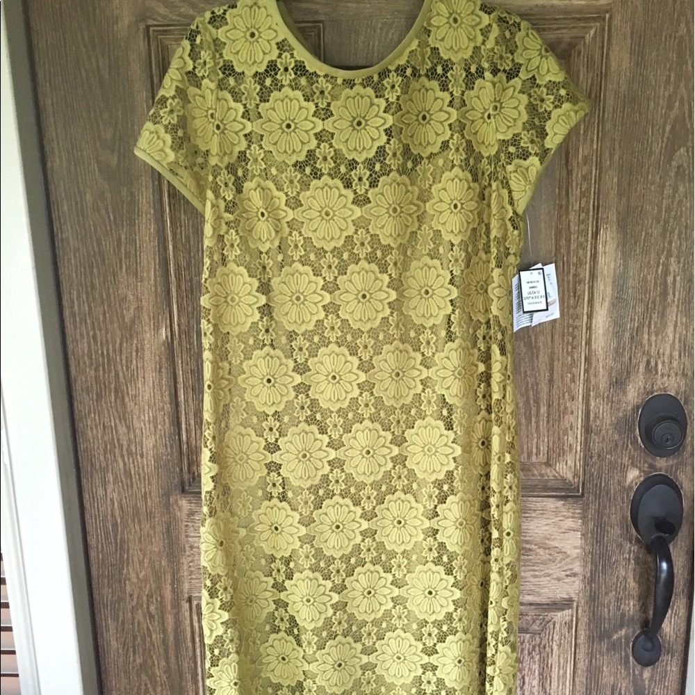 🎀Make Offer🎀 Nine West Sage Green Lace Dress