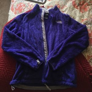 Deep Purple North Face Fleece