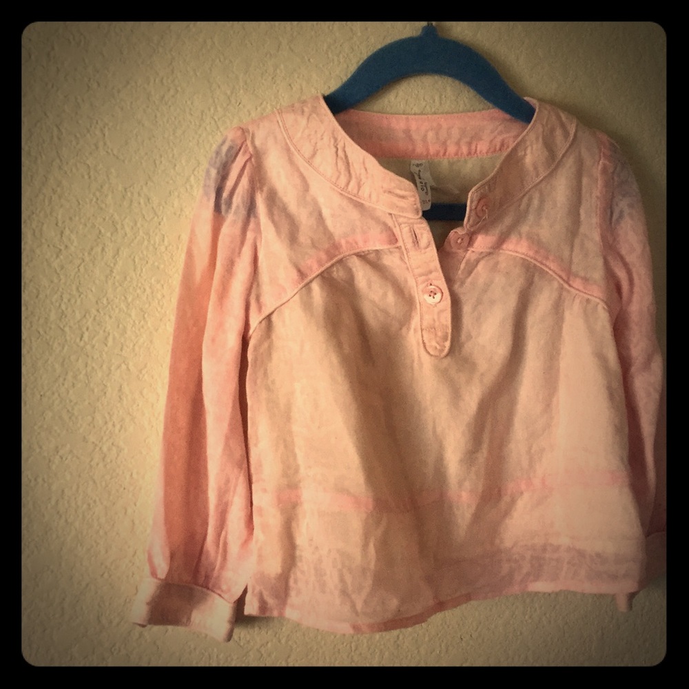 Lovely Airy Light Pink Blouse 2T